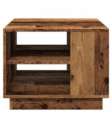 vidaXL Coffee Table Old Wood 55x55x42 cm Engineered Wood