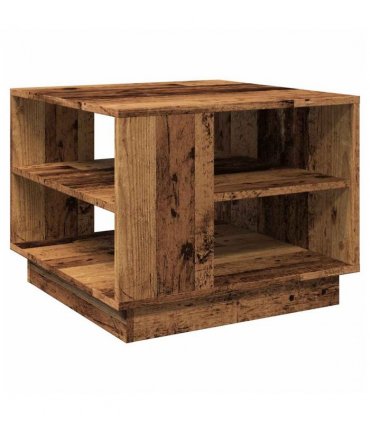 vidaXL Coffee Table Old Wood 55x55x42 cm Engineered Wood