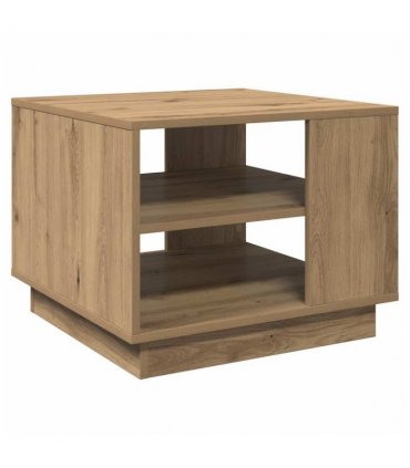 vidaXL Coffee Table Artisan Oak 55x55x42 cm Engineered Wood