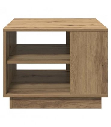 vidaXL Coffee Table Artisan Oak 55x55x42 cm Engineered Wood