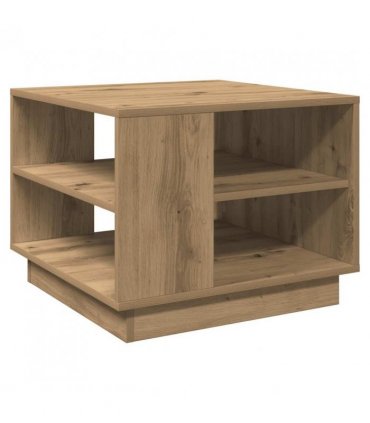 vidaXL Coffee Table Artisan Oak 55x55x42 cm Engineered Wood