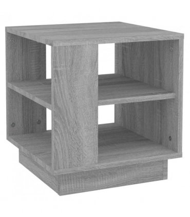 vidaXL Coffee Table Grey Sonoma 40x40x43 cm Engineered Wood