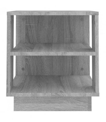 vidaXL Coffee Table Grey Sonoma 40x40x43 cm Engineered Wood
