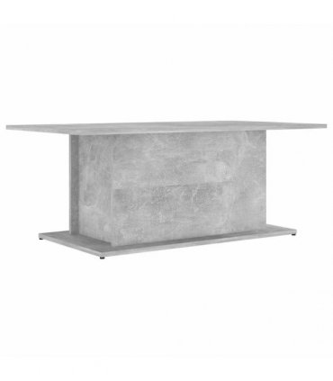 vidaXL Coffee Table Concrete Grey 102x55.5x40 cm Engineered Wood