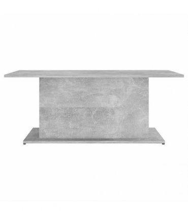 vidaXL Coffee Table Concrete Grey 102x55.5x40 cm Engineered Wood