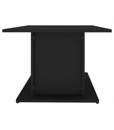 vidaXL Coffee Table | Black | Engineered wood | 102x55.5x40 cm | Durable