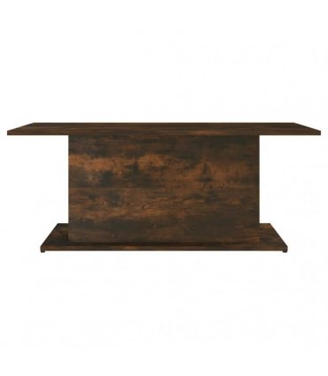 vidaXL Coffee Table Smoked Oak 102x55.5x40 cm Engineered Wood