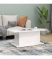 vidaXL Coffee Table White 102x55.5x40 cm Engineered Wood