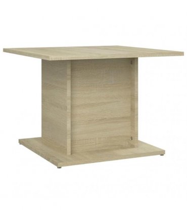 vidaXL Coffee Table Sonoma Oak 55.5x55.5x40 cm Engineered Wood