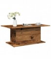 vidaXL Coffee Table Old Wood 102x55.5x40 cm Engineered Wood