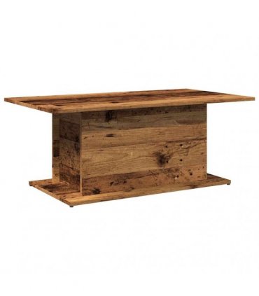 vidaXL Coffee Table Old Wood 102x55.5x40 cm Engineered Wood