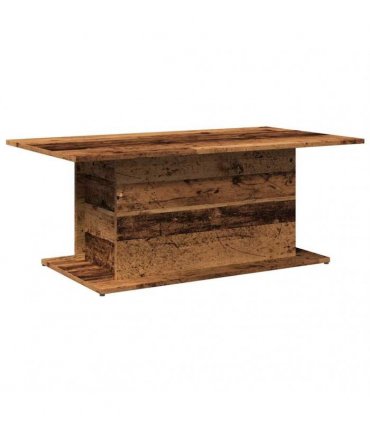 vidaXL Coffee Table Old Wood 102x55.5x40 cm Engineered Wood