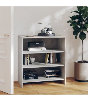 vidaXL Sideboard Concrete Grey 70x40.5x75 cm Engineered Wood