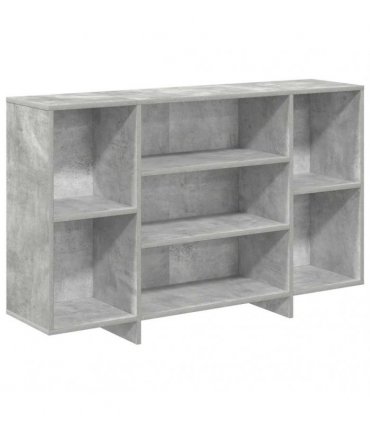 vidaXL Sideboard Concrete Grey 120x30x75 cm Engineered Wood