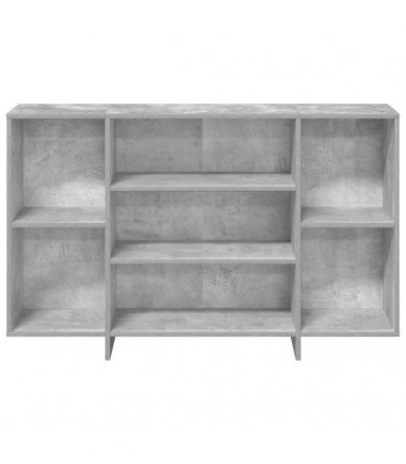 vidaXL Sideboard Concrete Grey 120x30x75 cm Engineered Wood