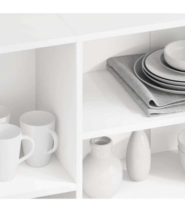 vidaXL Sideboard White 120x30x75 cm Engineered Wood