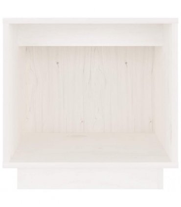 vidaXL Bedside Cabinets 2 pcs White 40x30x40 cm Solid Wood Pine