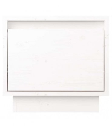 vidaXL Bedside Cabinets 2 pcs White 35x34x32 cm Solid Wood Pine