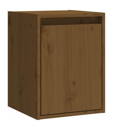 vidaXL Wall Cabinets 2 pcs Honey Brown 30x30x40 cm Solid Wood Pine
