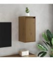 vidaXL Wall Cabinets 2 pcs Honey Brown 30x30x60 cm Solid Wood Pine