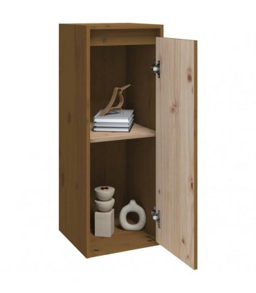 vidaXL Wall Cabinets 2 pcs Honey Brown 30x30x80 cm Solid Wood Pine