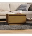 vidaXL Coffee Table Honey Brown 55x56x32 cm Solid Wood Pine