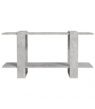 vidaXL Book Cabinet Concrete Grey 100x30x51cm Engineered Wood