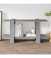 vidaXL Book Cabinet Grey Sonoma 100x30x51 cm Engineered Wood