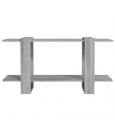 vidaXL Book Cabinet Grey Sonoma 100x30x51 cm Engineered Wood