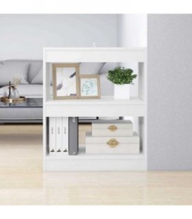 vidaXL Book Cabinet/Room Divider White 60x30x72 cm