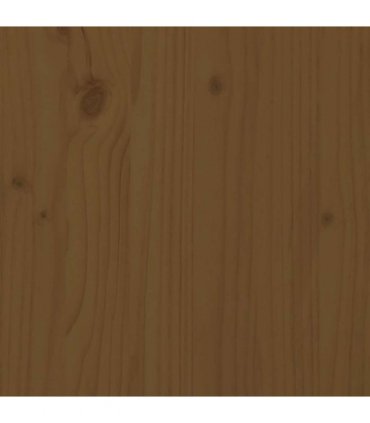vidaXL Bed Headboard Honey Brown 146x4x100 cm Solid Wood Pine — Size: 146 x 100 cm