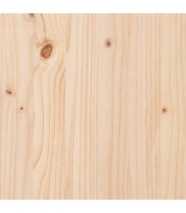 vidaXL Bed Headboard 81x4x100 cm Solid Wood Pine — Colour: natural, Size: 81 x 100 cm