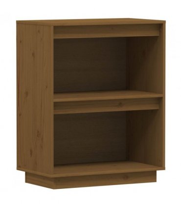 vidaXL Console Cabinet Honey Brown 60x34x75 cm Solid Wood Pine