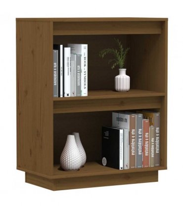 vidaXL Console Cabinet Honey Brown 60x34x75 cm Solid Wood Pine