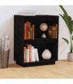 vidaXL Console Cabinet | Black | Solid pine wood | Small | Console Cabinet