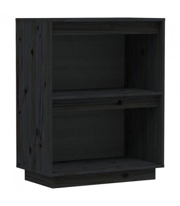 vidaXL Console Cabinet | Black | Solid pine wood | Small | Console Cabinet