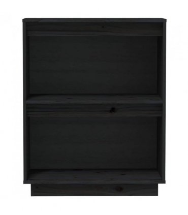 vidaXL Console Cabinet | Black | Solid pine wood | Small | Console Cabinet