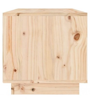 vidaXL TV Cabinet 60x35x35 cm Solid Wood Pine — Colour: natural