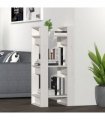 vidaXL Book Cabinet/Room Divider White 41x35x91 cm Solid Wood Pine — Size: 41 x 35 x 91 cm