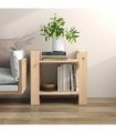vidaXL Book Cabinet/Room Divider 60x35x57 cm Solid Wood Pine — Colour: natural, Size: 60 x 35 x 57 cm