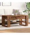 vidaXL Coffee Table Old Wood 102 x 55 x 45 cm Engineered Wood