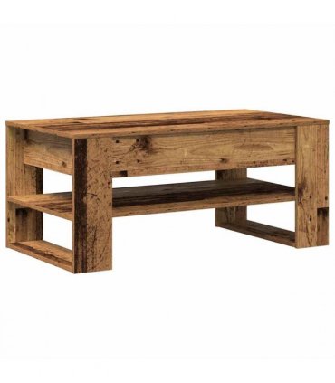 vidaXL Coffee Table Old Wood 102 x 55 x 45 cm Engineered Wood