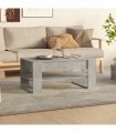 vidaXL Coffee Table Concrete Grey 102x55x45 cm Engineered Wood