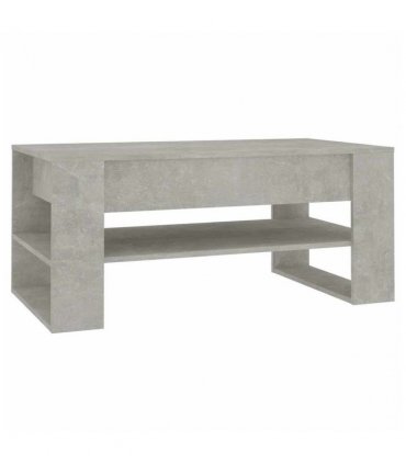 vidaXL Coffee Table Concrete Grey 102x55x45 cm Engineered Wood