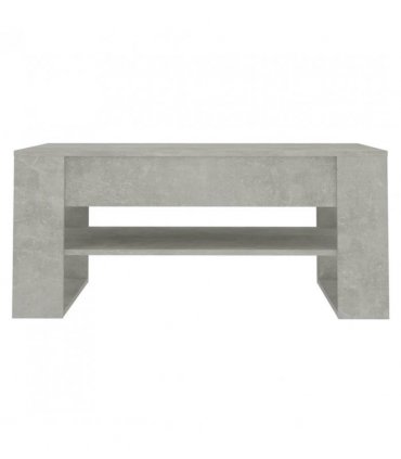 vidaXL Coffee Table Concrete Grey 102x55x45 cm Engineered Wood