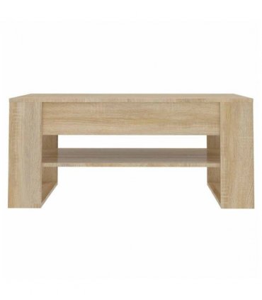 vidaXL Coffee Table Sonoma Oak 102x55x45 cm Engineered Wood