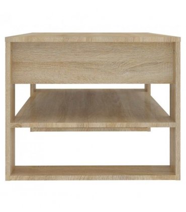 vidaXL Coffee Table Sonoma Oak 102x55x45 cm Engineered Wood