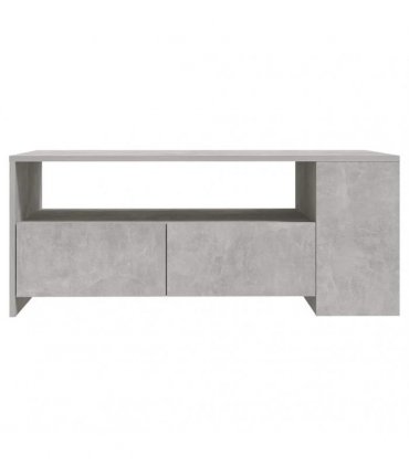 vidaXL Coffee Table Concrete Grey 102x55x42 cm Engineered Wood