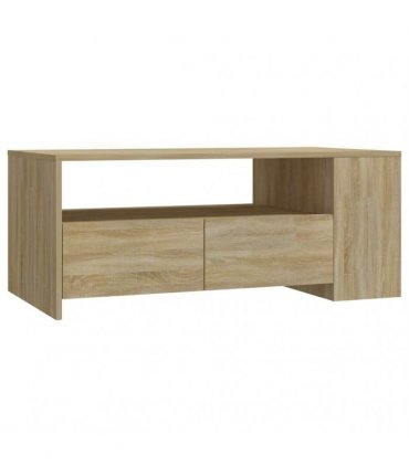 vidaXL Coffee Table Sonoma Oak 102x55x42 cm Engineered Wood