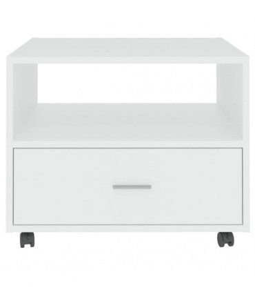 vidaXL Coffee Table White 55x55x40 cm Engineered Wood